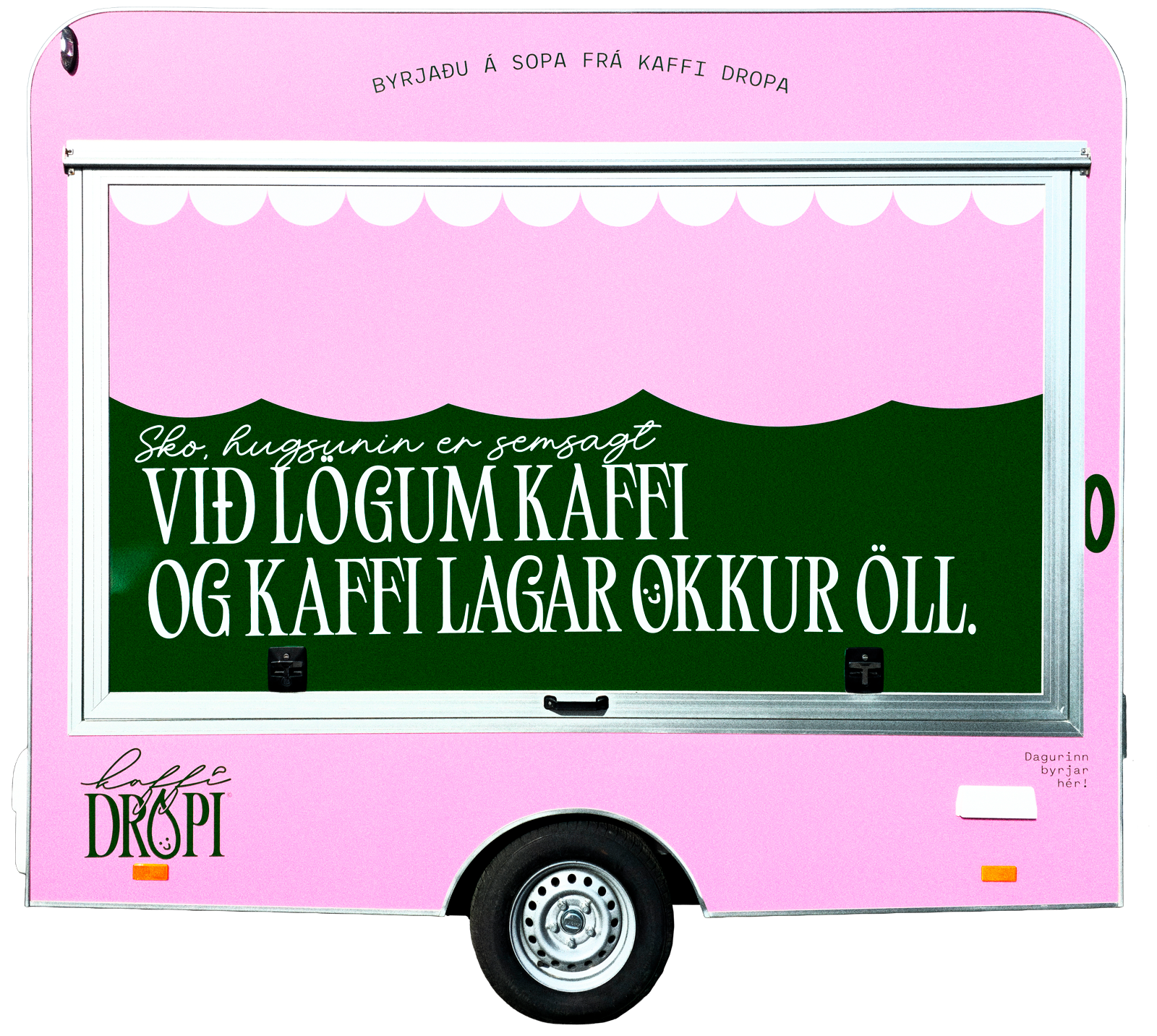 kaffi DROPI vagn
